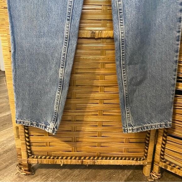 Levi's womens relax fit taper leg Jeans vintage 550 1992 100% denim cotton 12 - Picture 6 of 10